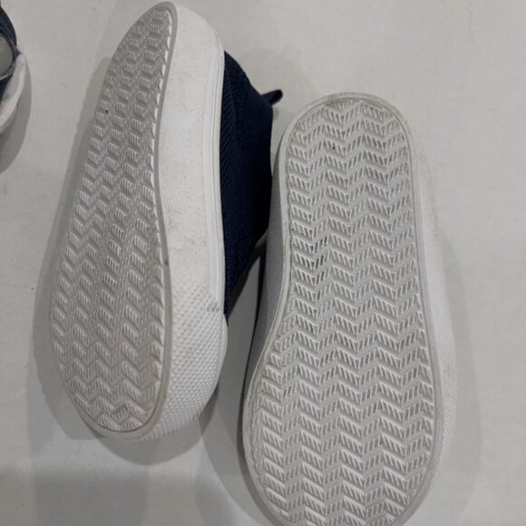 Saucony Baby Ride 6 Boys Size 5 Navy Blue LOT of 2 Leather Rubber Slip On Shoes - Picture 5 of 14